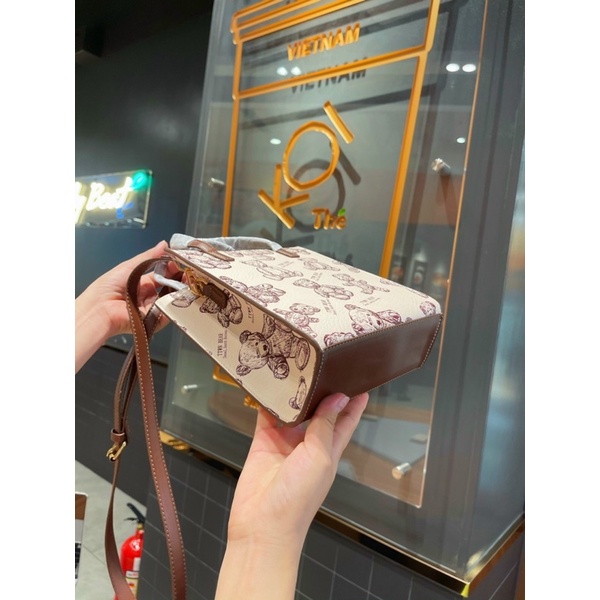 Túi điện thoại gấu sz20x25x7 đựng vừa điện thoại