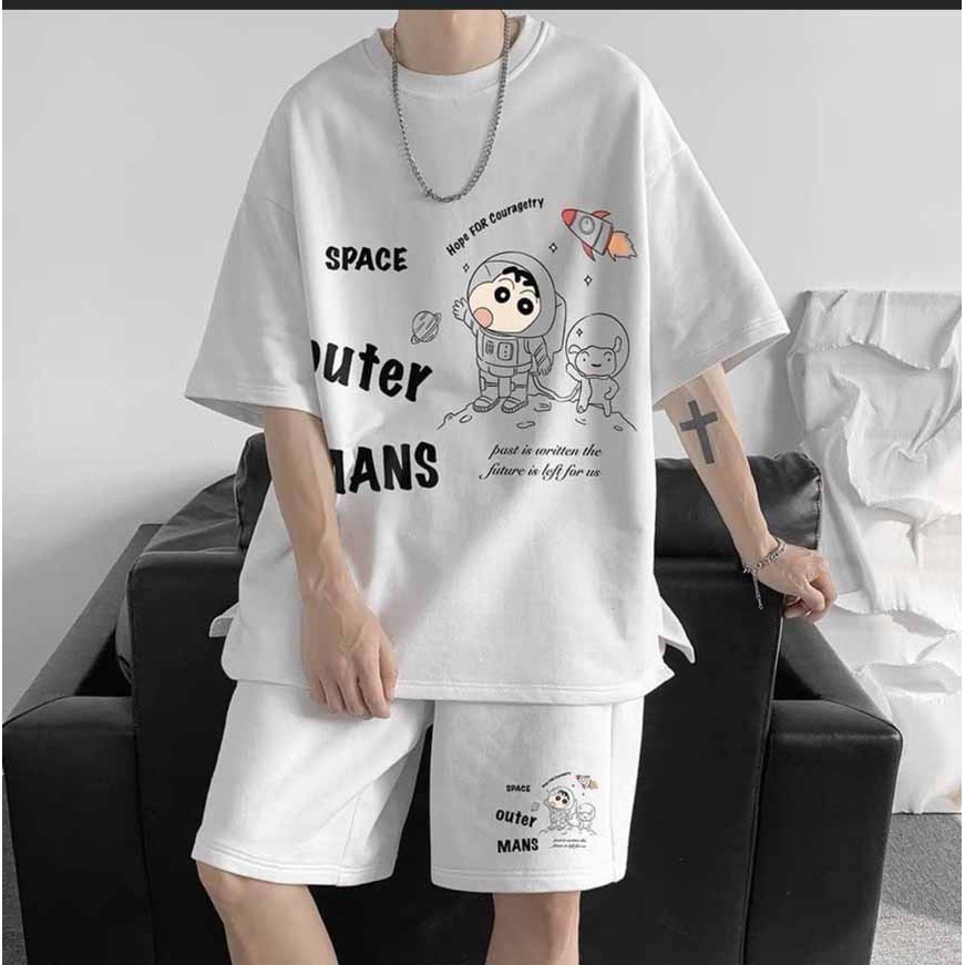 Đồ Bộ Thể Thao Nam Nữ SPACE  - Set Quần Áo bốn mùa đẹp cao cấp mặc nhà đi chơi thoải mái 01