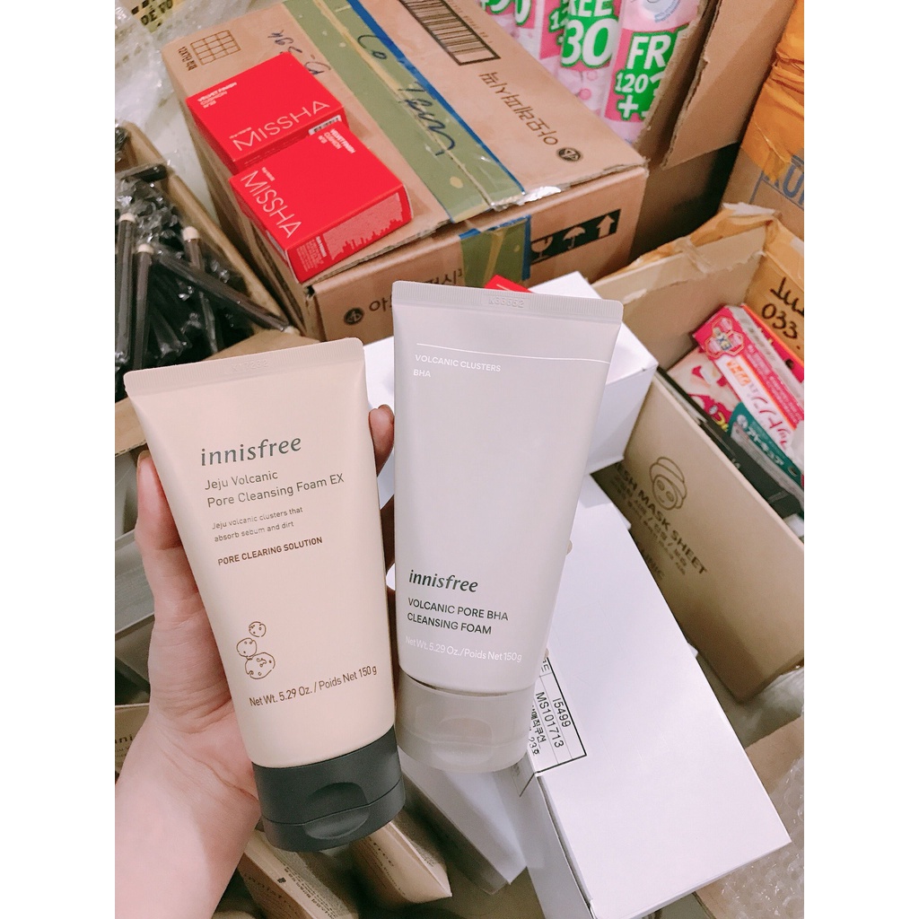 Sữa Rửa Mặt Innisfree Jeju Volcanic Pore Cleansing Foam