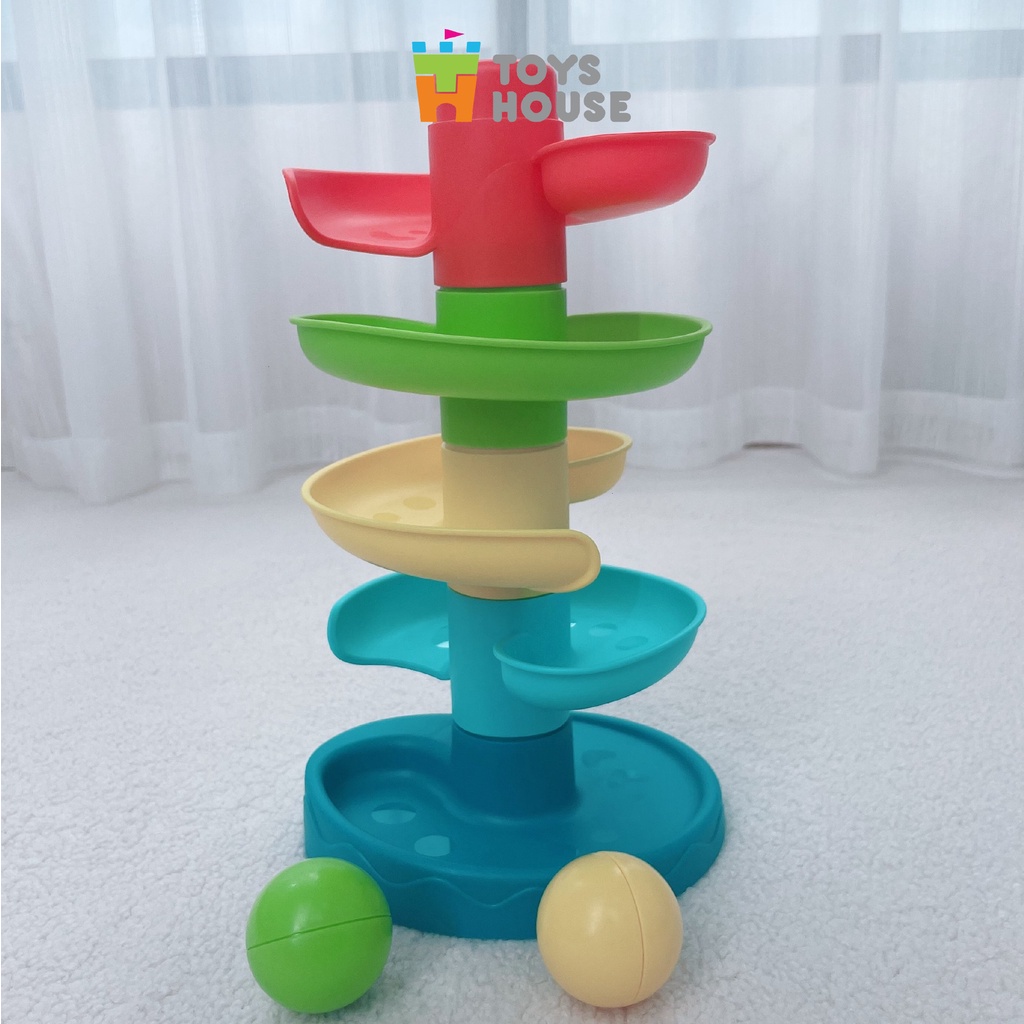 Tháp xếp chồng thả bóng cho bé ToysHouse HE0291 - đồ chơi cho bé từ 6 tháng