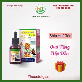 [Kèm Quà Tặng] FitoBimBi Vitamin D3+K2 - Giúp xương chắc khoẻ