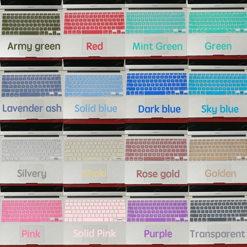 Phủ Phím Lót Phím Macbook Pro 13” No Touch Bar & The New Macbook 12”