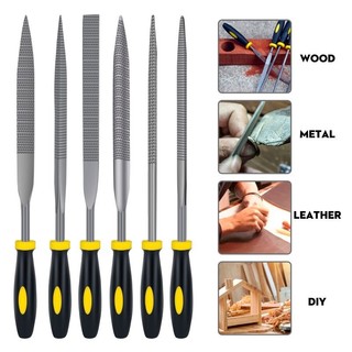 Bộ 6 Dũa Gỗ Hồng Mộc / Dũa Gỗ Chạm Khắc / Dũa Móng mini