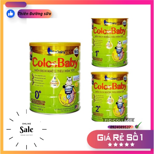 Sữa COLOSBABY BIO 0+ 800gr ( Date mới nhất)