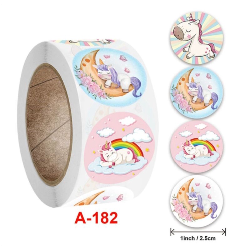 Cuộn 500 stickers khen thưởng - hình dán khen thưởng