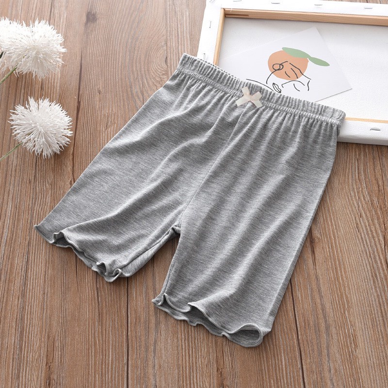 Quần mặc váy cotton cạp nơ A47 cho bé gái - Little Maven Official Stor