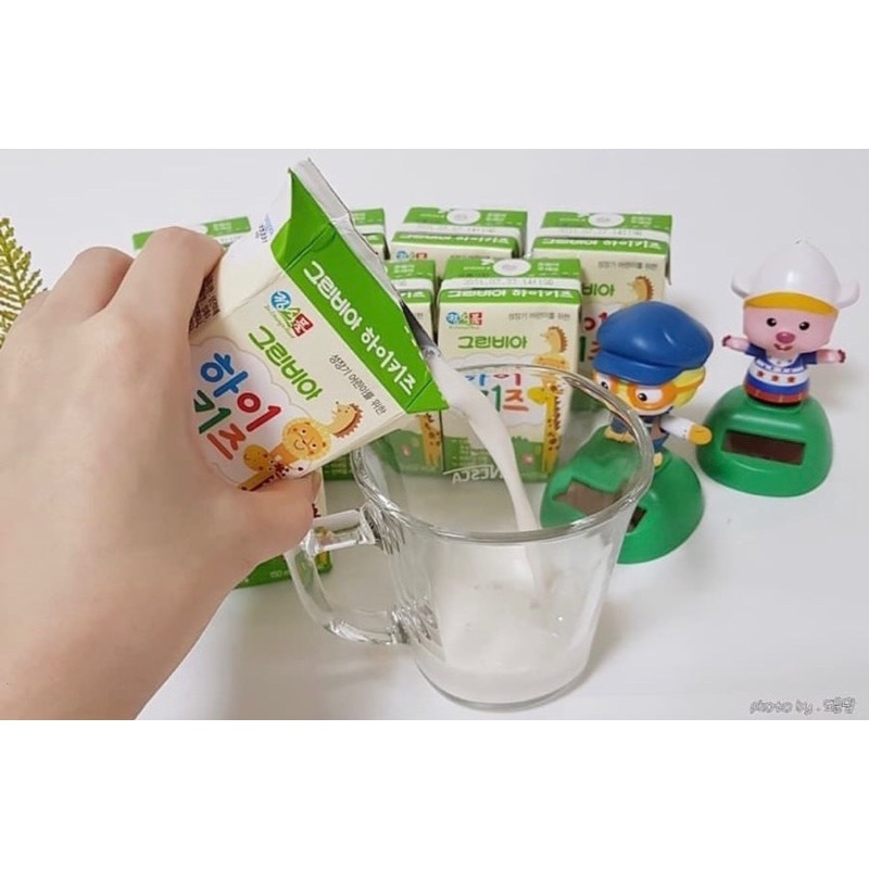Sữa tươi Greenbia Hidkid 150ml dành cho bé từ 1 tuổi Hàn Quốc giúp bé tăng cân , phát triển toàn diện