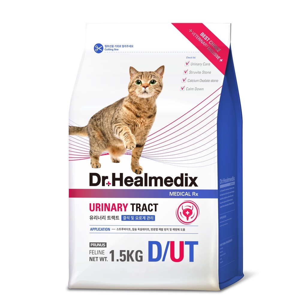 Thức Ăn Dành Cho Mèo Tiêu Hoá Yếu DR HEALMEDIX INTESTINAL FELINE 1,5kg