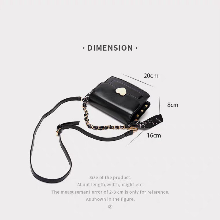 💋Có Sẵn💋 Túi xách nữ CEEKAY  da trơn, khóa trái tim dáng cứng cáp nữ tính trẻ trung cá tính đeo vai đeo chéo