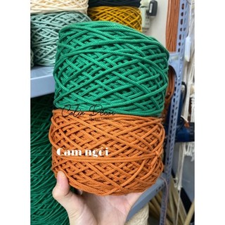 Dây dệt màu size 3mm thắt macrame [ảnh thật và video]