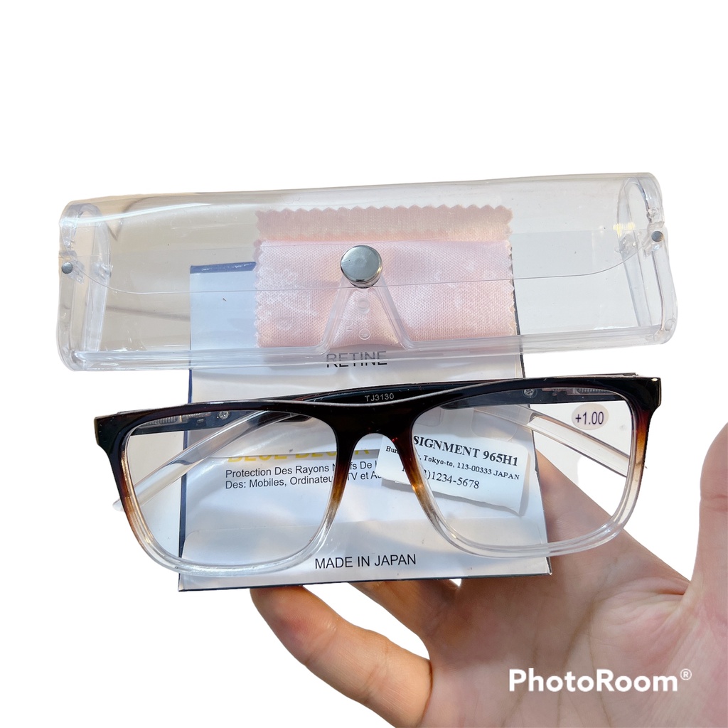 Kính lão thị viễn thị nam nữ  Tròng Nhật   an toan Chuẩn độ  siêu trong và rõ chữ bảo hành 1-1UNIQUIKVN85Nau