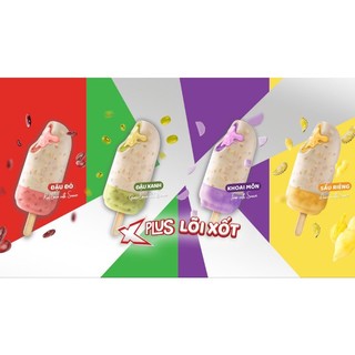 (Hỏa tốc) KEM MERINO XPLUS LÕI XỐT SẦU RIÊNG/ĐẬU XANH/ĐẬU ĐỎ/KHOAI MÔN