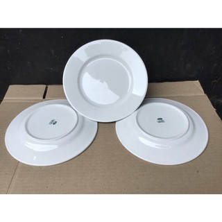 Combo 3 dĩa sứ cao cấp 8inch cạn