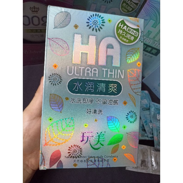 Bao Cao Su HA Xanh Hộp 100 Cái Hàng Nội Địa Trung Quốc