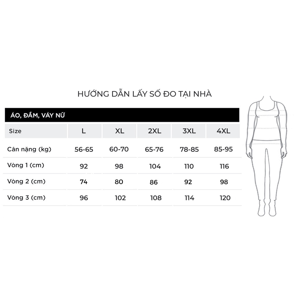 Set áo croptop 2 hàng cúc + Chân váy dài BIGSIZE (55kg đến 95kg) - 22YBD15 - BU Bigsize Young