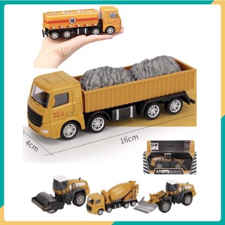 Đồ chơi Xe Công trình bằng kim loại Kết hợp nhựa ABS siêu bền đẹp cho bé