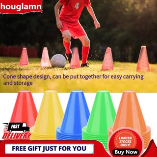 Houglamn 10 Chóp hình bằng nhựa chuyên dụng đánh dấu tập chơi bóng đá
