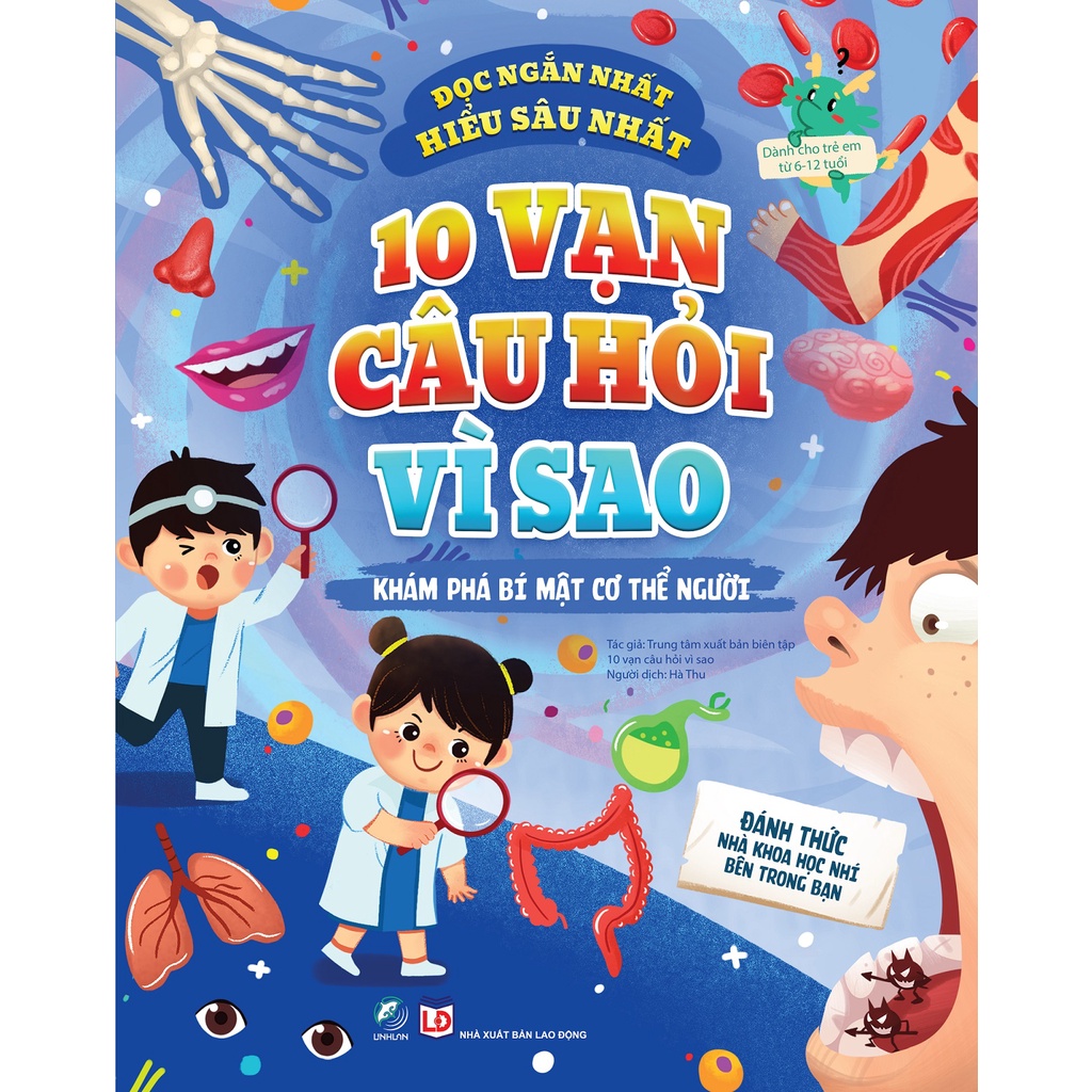 Sách - 10 vạn câu hỏi vì sao - Khám phá bí mật cơ thể người