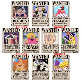 Siêu Rẻ) Combo 10 Tờ Poster Lệnh Truy Nã One Piece Wanted Anime Onepiece Có  Sẵn Keo Tranh Ảnh Dán Tường Bóc Dán Animex | Shopee Việt Nam