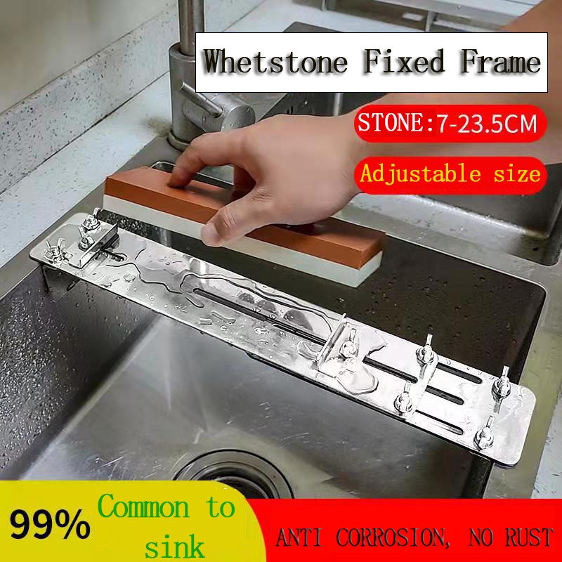 Khung Cố Định Đá Mài Dao Bằng Thép Không Gỉ 304