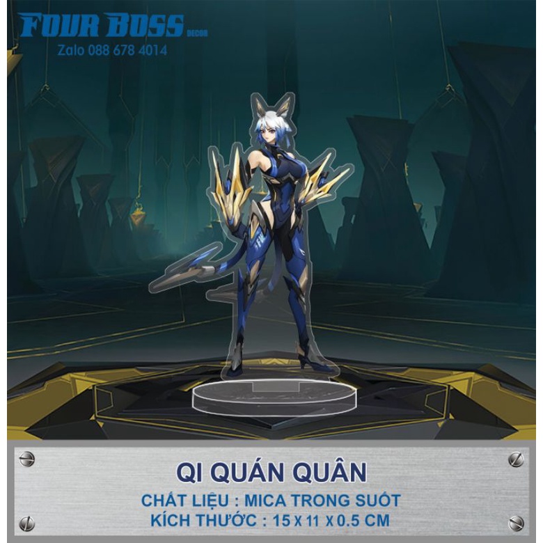 Mô Hình Tướng Qi Quán Quân Trong Game Liên Quân Mobile - Arena of Valor