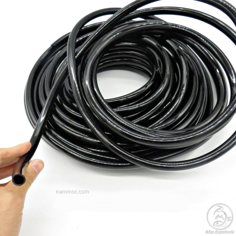 Dây Ống Dẻo PVC 5*7mm Dùng Cho Hệ Thống Phun Sương / Ống Đen Mềm Phun Sương Tưới Lan