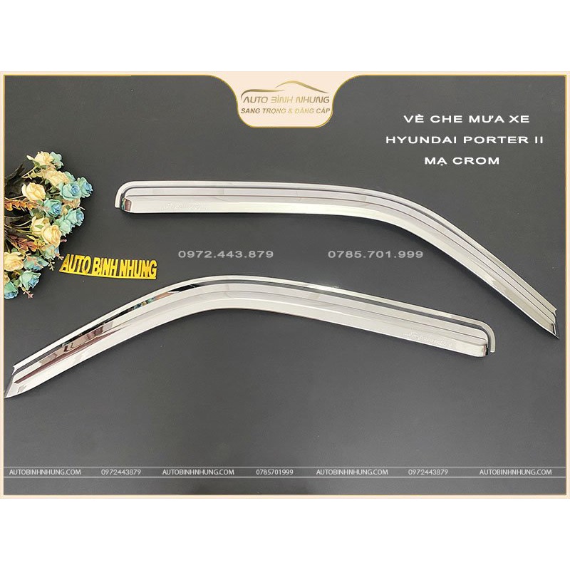 Bộ đồ ốp mạ crom tráng xe HYUNDAI POTER II , H150