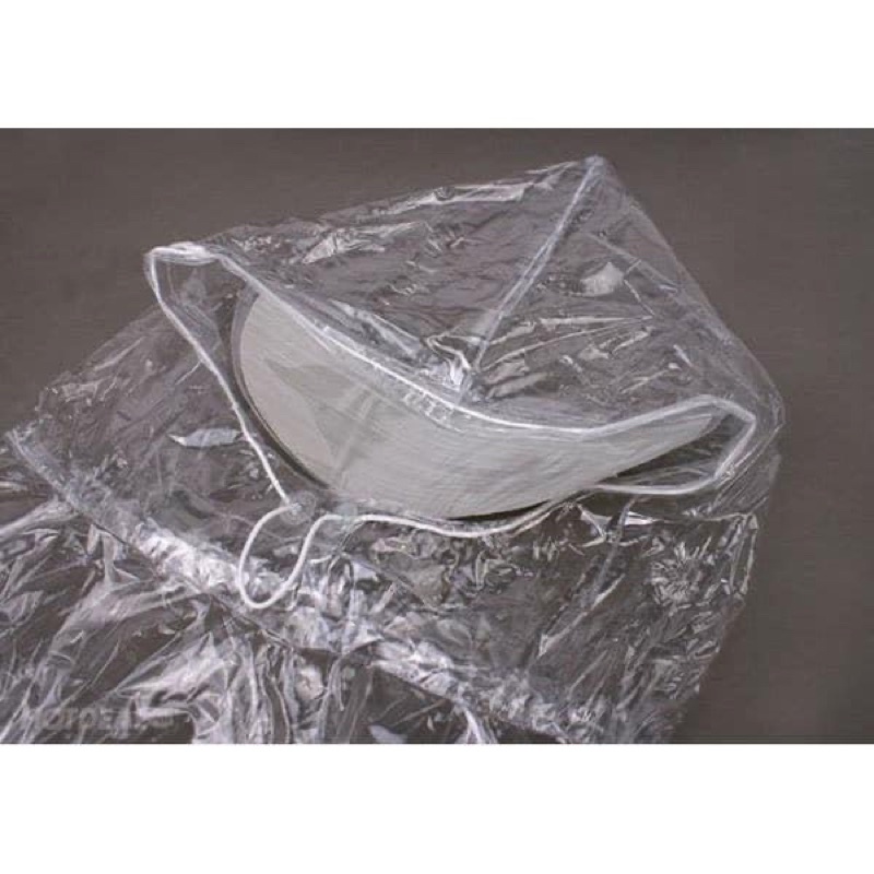 ÁO MƯA TRONG SUỐT 1 ĐẦU