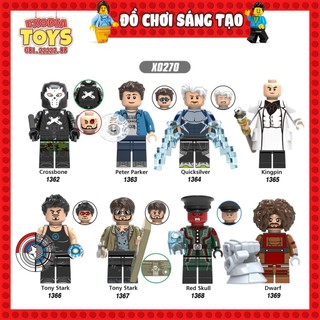 Xếp hình Minifigure Marvel Biệt đội siêu anh Hùng Avengers và Kẻ Phản Diện - Đồ Chơi Lắp Ghép Sáng Tạo - XINH X0270