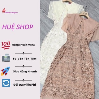 Váy ren Nổi dáng xoè Dài Thiết Kế cao cấp
