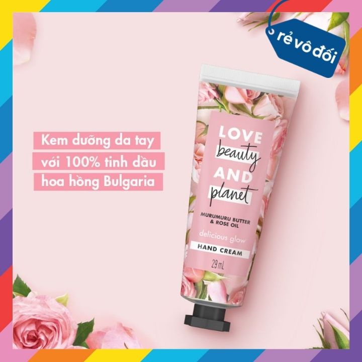 Kem dưỡng da tay mịn màng Love Beauty And Planet 29ml - Thái Lan