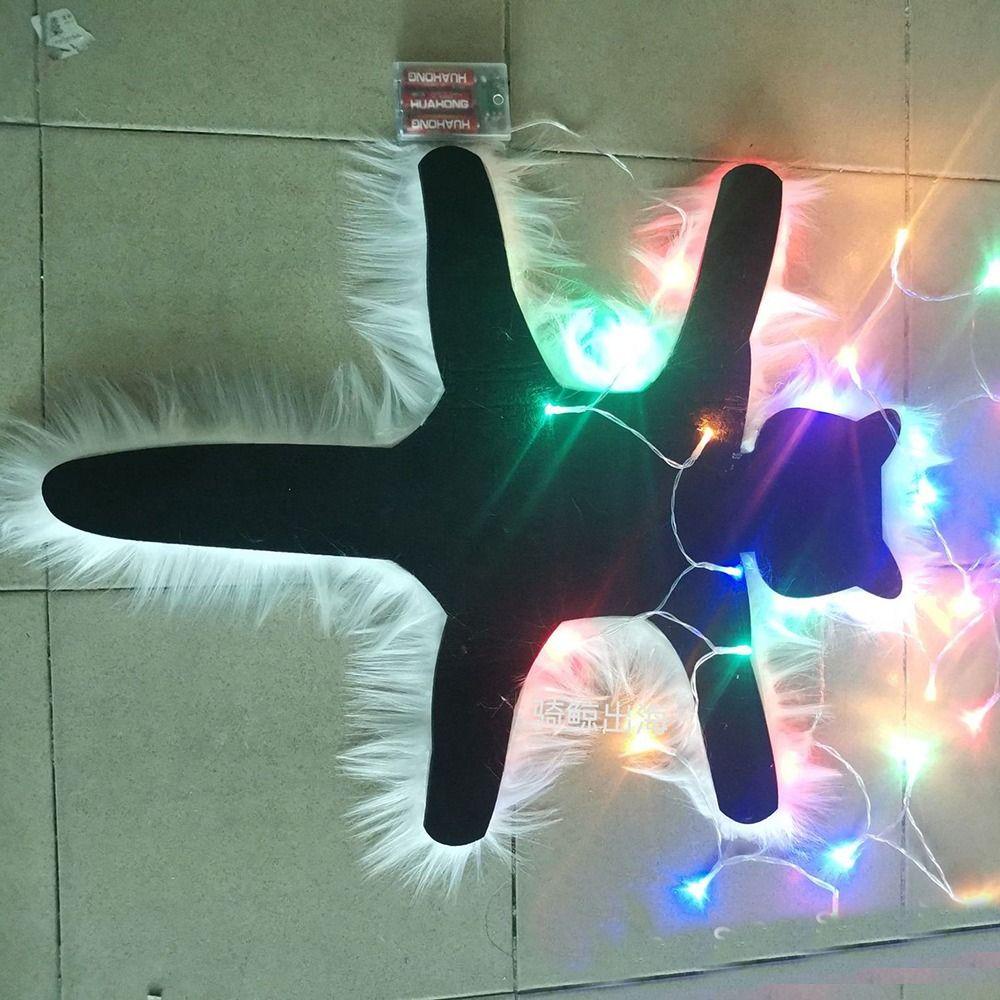 Thảm Lông Hình Chú Mèo Chiên Làm Thủ Công Dùng Trang Trí