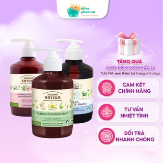 Dung Dịch Vệ Sinh Phụ Nữ Zelenaya Apteka Kháng Khuẩn Cân Bằng pH Dạng Gel, Dạng Sữa 370ml