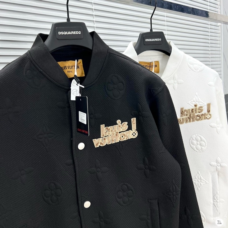 Áo Khoác Bomber Luôn Vui Tươi Chữ Nổi, Logo Thêu