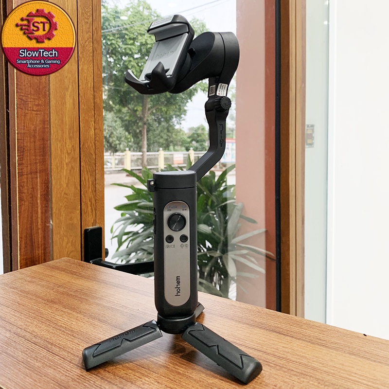Tay Cầm Chống Rung Điện Tử Hohem iSteady X, Siêu Nhẹ, Pin 8h - Hàng Chính Hãng