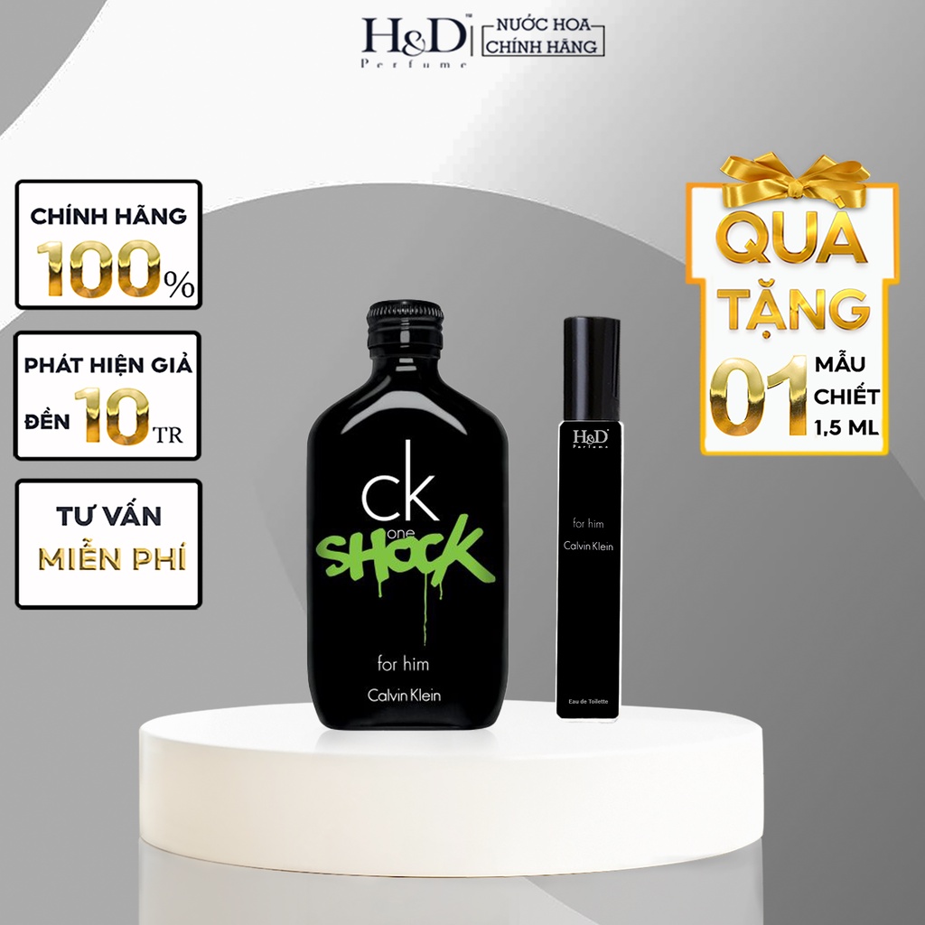 Nước hoa nam chiết Calvin Klein Ck One Shock For Him EDT
