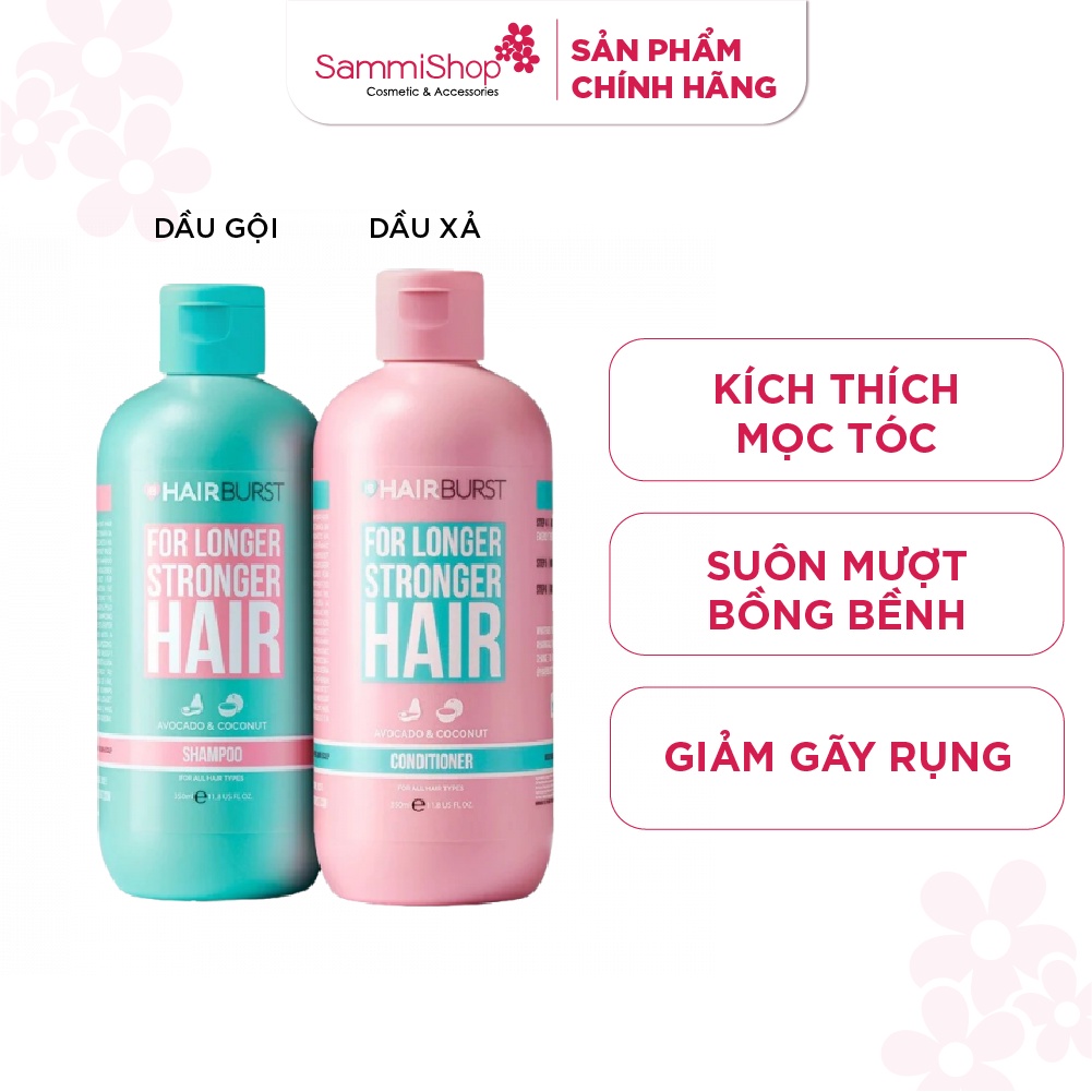 Bộ gội xả kích thích mọc tóc Hairburst Set Shampoo Conditioner