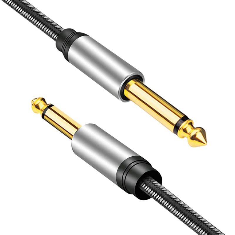 Dây Cáp Nối Thẳng Cổng TS Với Giắc Cắm 6 35mm Bằng Hợp Kim Chuyên Dụng Cho Nhạc