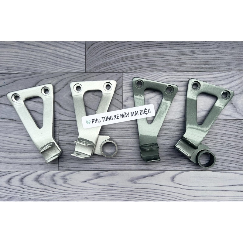 PAD GÁC CHÂN SẮT SAU HÀNG ĐẸP (SPORT-XIPO-RGV-RGX-SATRIA) 1 CẶP