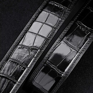 THẮT LƯNG DA CÁ SẤU KHÓA CÀI - 3334472
