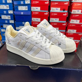 Giày Sneaker Adidas Superstar Mũi Sò Hình Lili Disney Hoạt Hình
