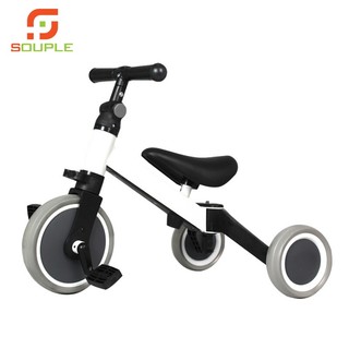 Xe chòi chân 3 bánh souple 2 in 1 kết hợp xe đạp cho bé tập đi