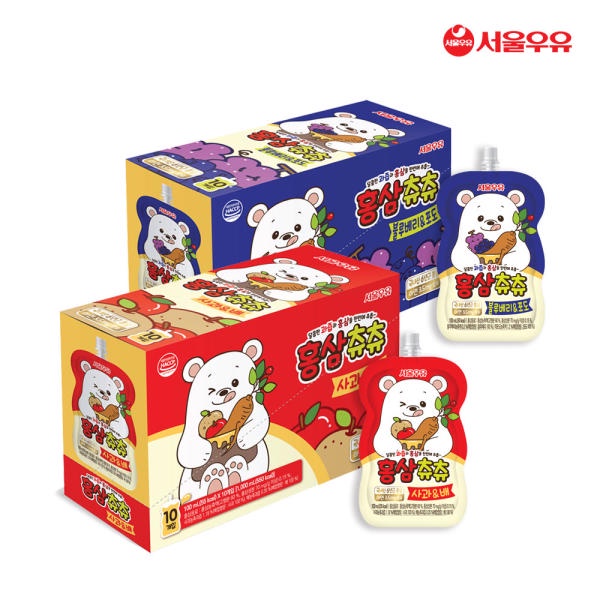 [GIẢM SÂU] COMBO 2 thùng Nước hồng sâm cho bé Chuchu Hàn Quốc