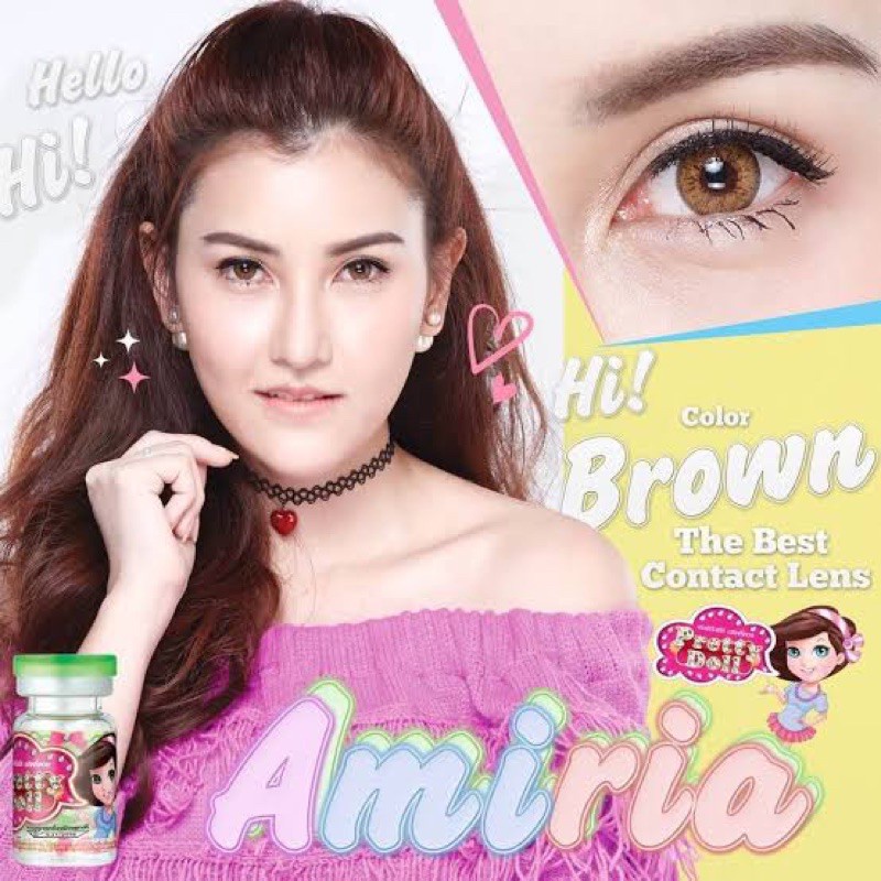 Kính Áp Tròng Contact Lens PRETTY DOLL Chính Hãng