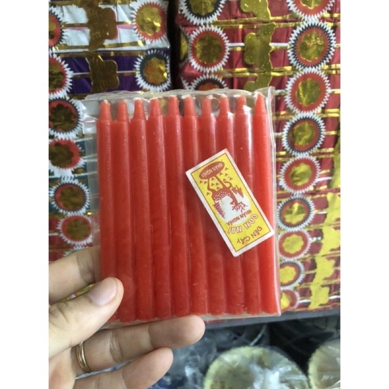 Nến đỏ thắp hương 9cm