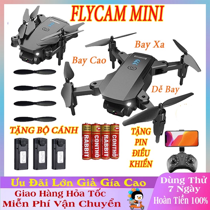 Chính Hãng Fly cam mini, drone giá rẻ