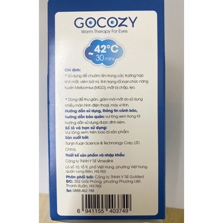 Chườm ấm mắt Gocozy