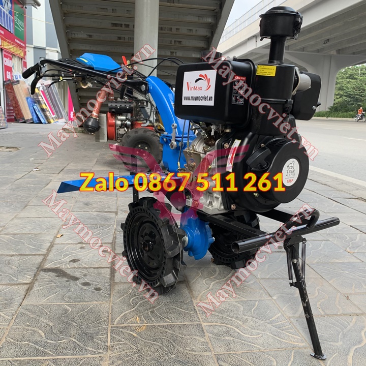 Máy phay sới đất mini chạy dầu 188F loại tốt