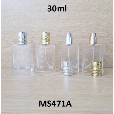 COMBO 2 Vỏ chai chiết nước hoa nắp kiểu 30ml