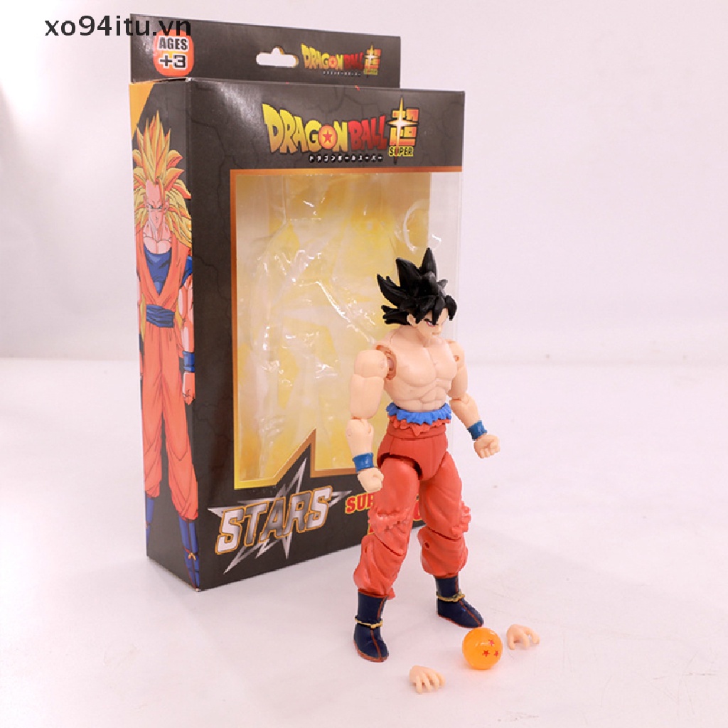 Mô Hình Đồ Chơi Nhân Vật Goku Vegeta Trong Phim Bảy Viên Ngọc Rồng Bằng PVC Dành Cho Trẻ Em